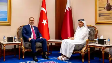 Fidan, Katar Başbakanı ile Görüştü