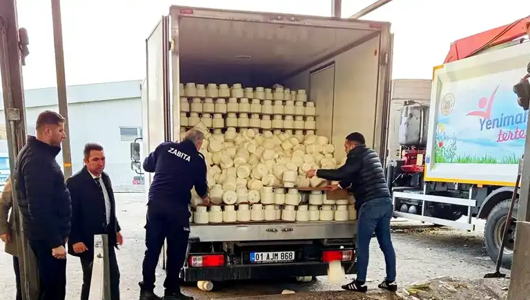 Ankara'da 9 Ton Bozuk Peynir Elde Edildi!